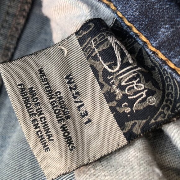 VINTAGE SILVER NOVEMBER JEGGING 25x30 CRYSTAL STUDS - Picture 10 of 14